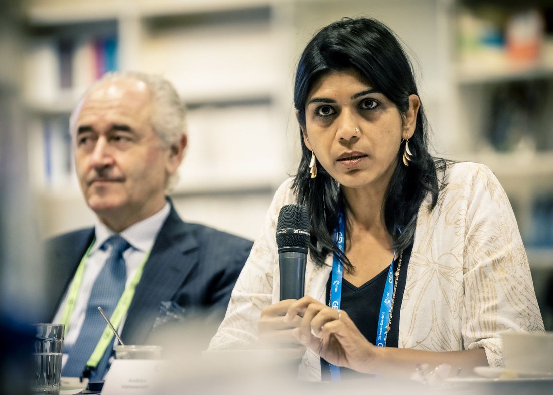 Ambika Vishwanath at a Food Security Task Force Session during the Munich Security Conference 2025