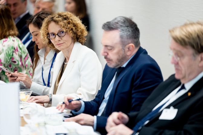 Radmila Šekerinska at "MSC in Brussels"