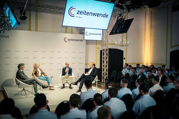 Zeitenwende on tour in Neubiberg