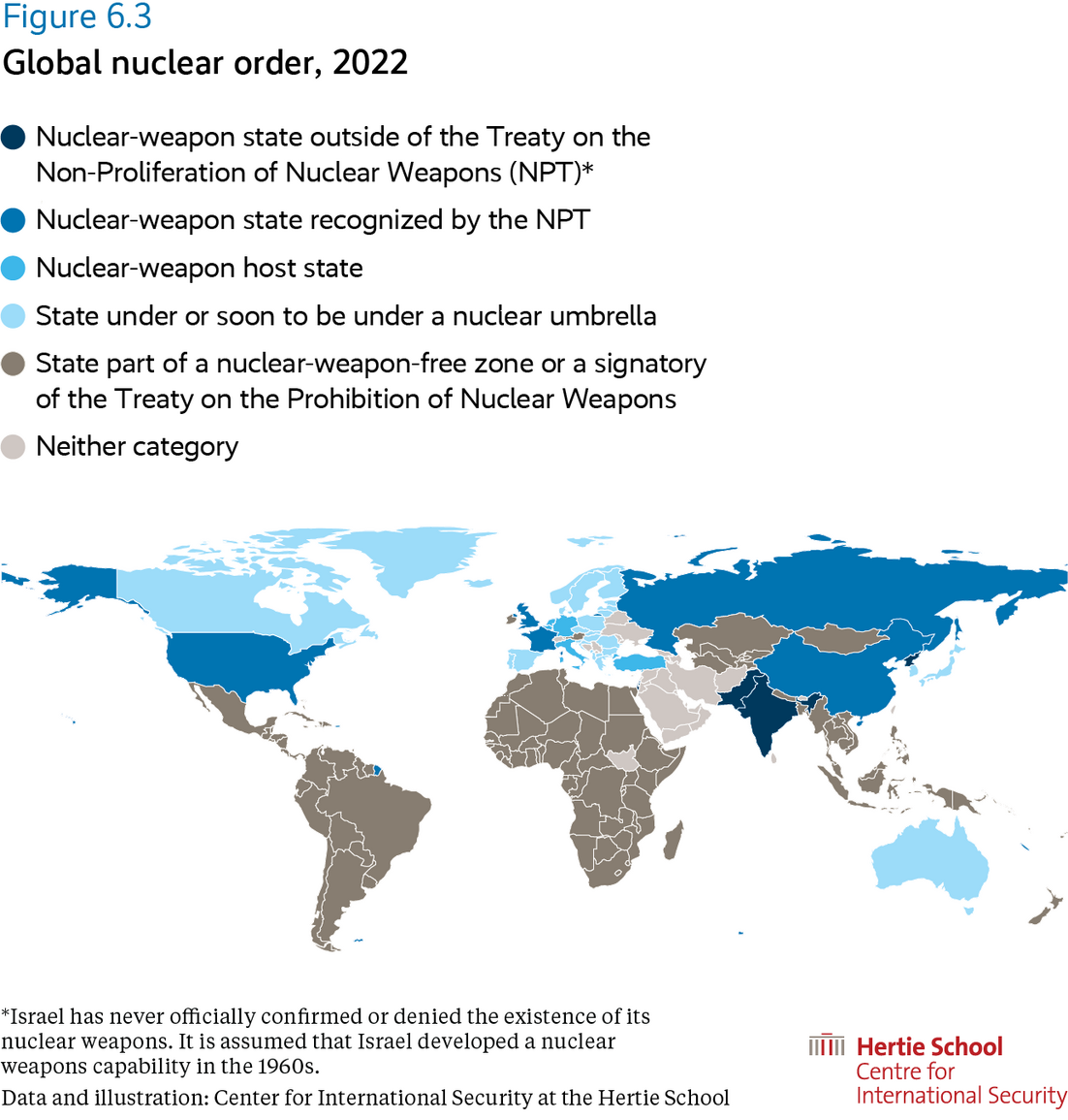 Global nuclear order, 2022